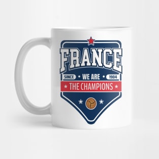 France Football Star Badge Mug